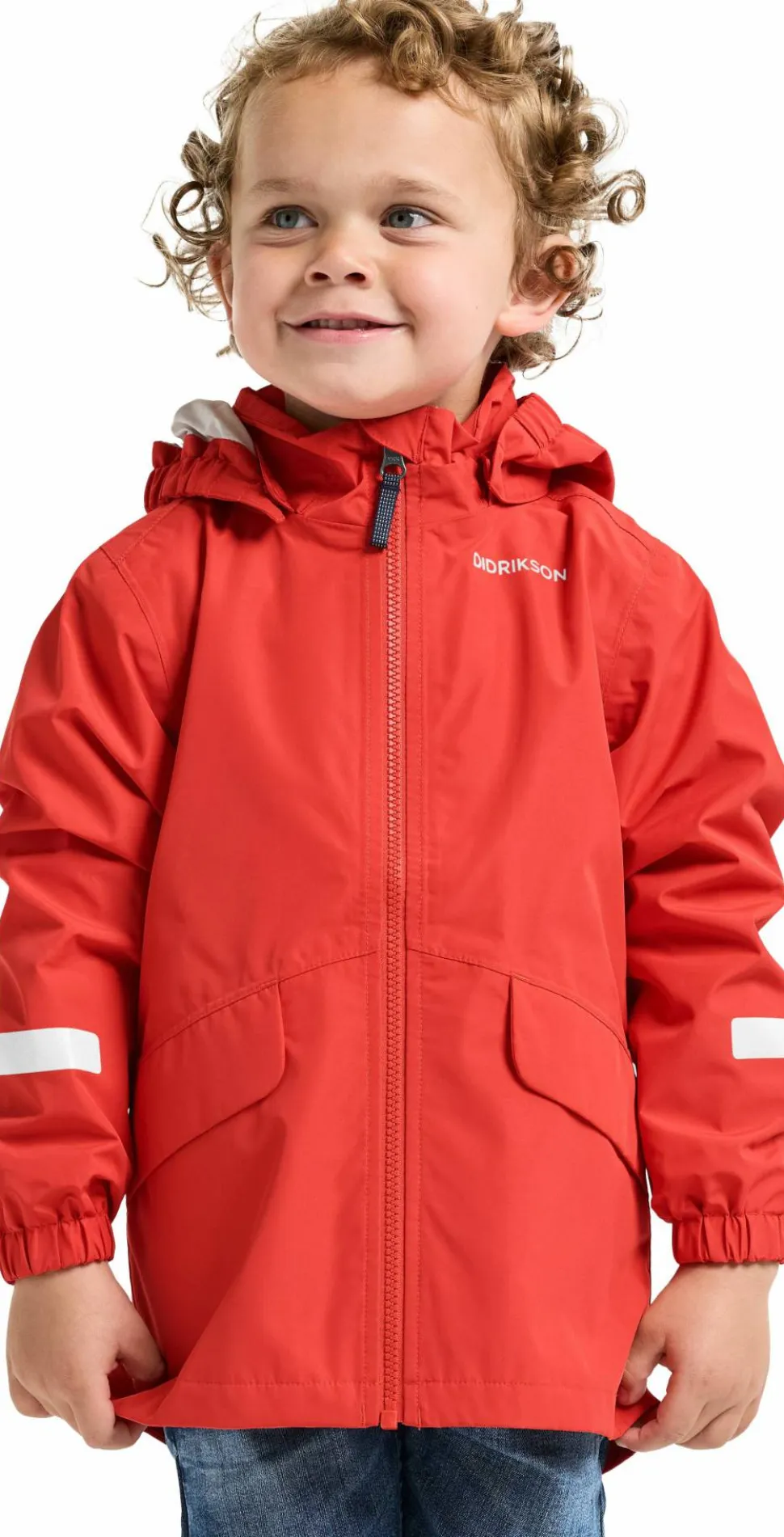 Didriksons Kids' Norma Jacket 3 Paprika