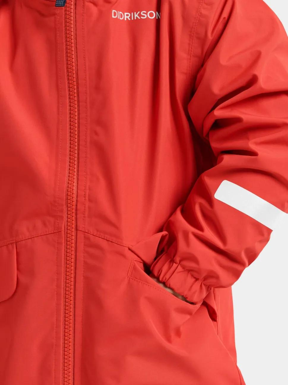 Didriksons Kids' Norma Jacket 3 Paprika