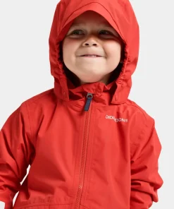 Didriksons Kids' Norma Jacket 3 Paprika