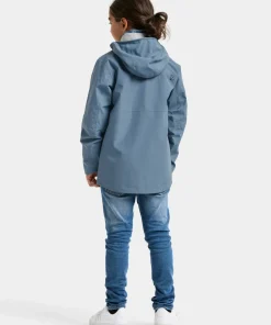 Didriksons Kids' Piko Jacket 9 Blue Fog Sale