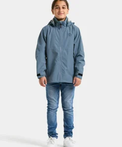 Didriksons Kids' Piko Jacket 9 Blue Fog Sale