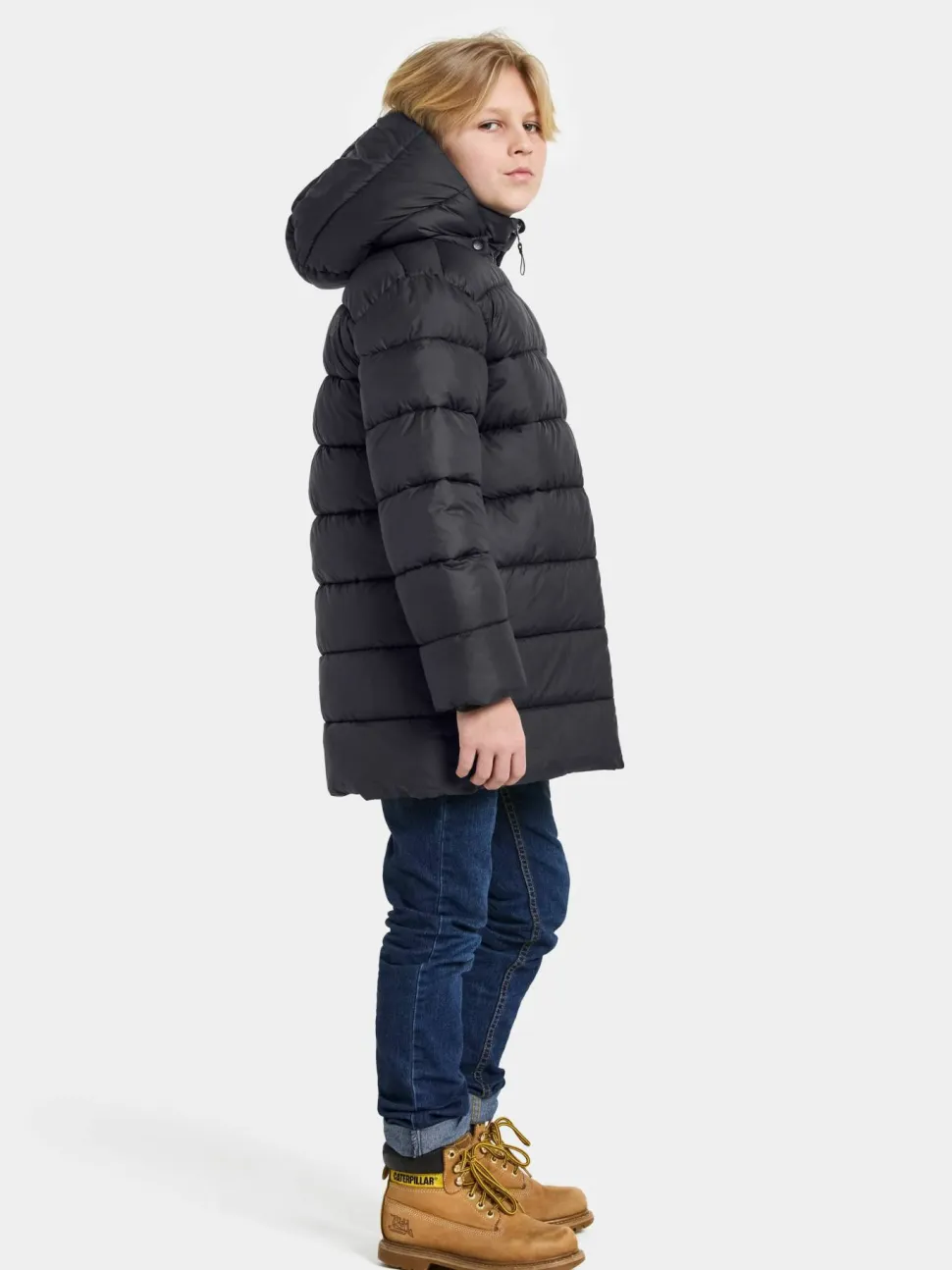 Didriksons Kids' Scoria Parka Black