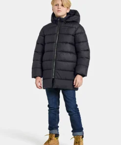 Didriksons Kids' Scoria Parka Black