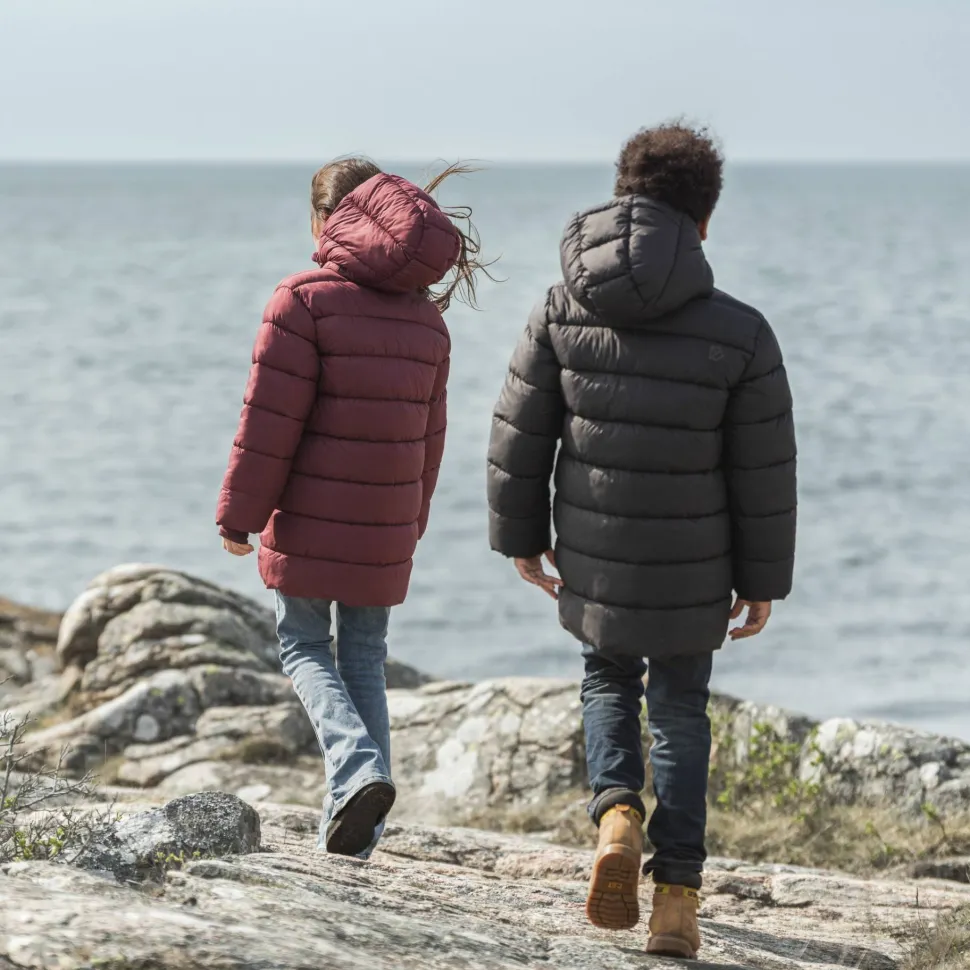 Didriksons Kids' Scoria Parka Black