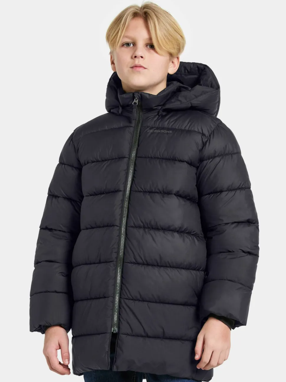 Didriksons Kids' Scoria Parka Black