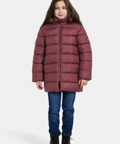 Didriksons Kids' Scoria Parka Anemon Red