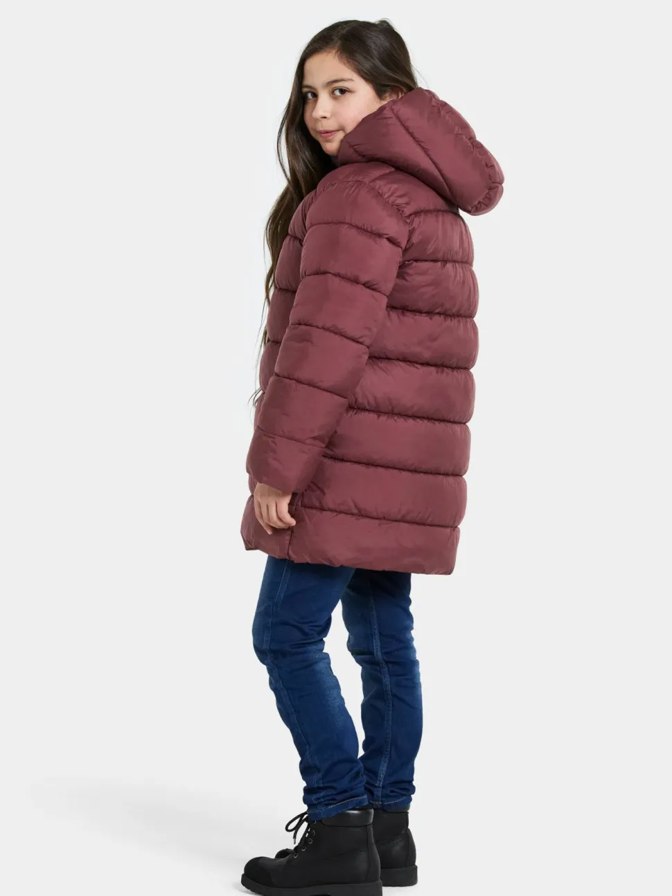 Didriksons Kids' Scoria Parka Anemon Red