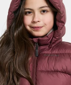 Didriksons Kids' Scoria Parka Anemon Red