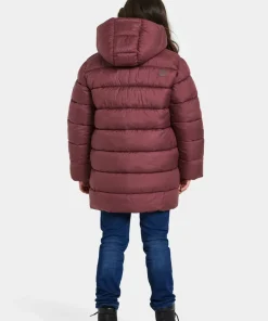 Didriksons Kids' Scoria Parka Anemon Red