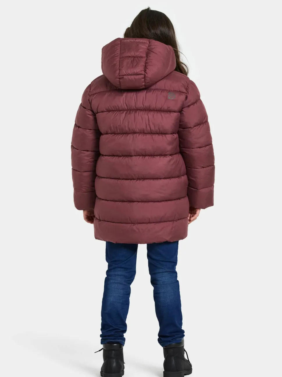 Didriksons Kids' Scoria Parka Anemon Red