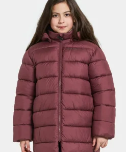 Didriksons Kids' Scoria Parka Anemon Red