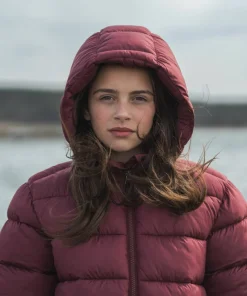 Didriksons Kids' Scoria Parka Anemon Red