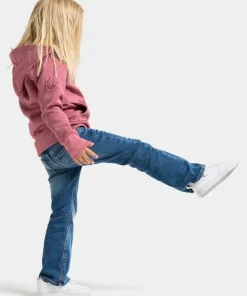 Didriksons Kids' Siljan Full Zip Heather Pink