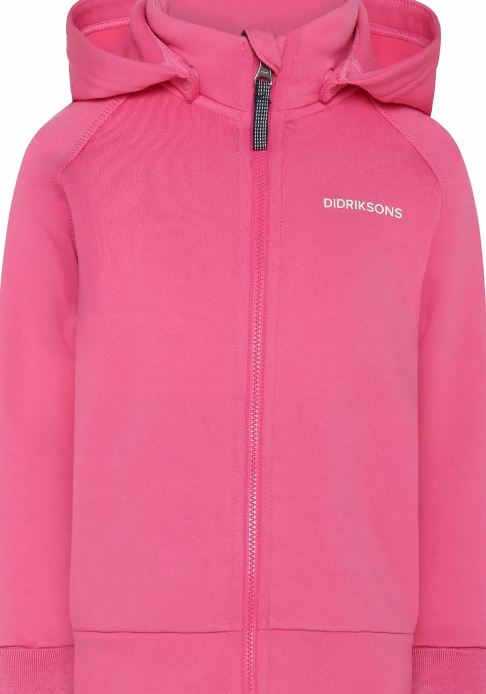 Didriksons Kids' Siljan Full Zip Sweet Pink