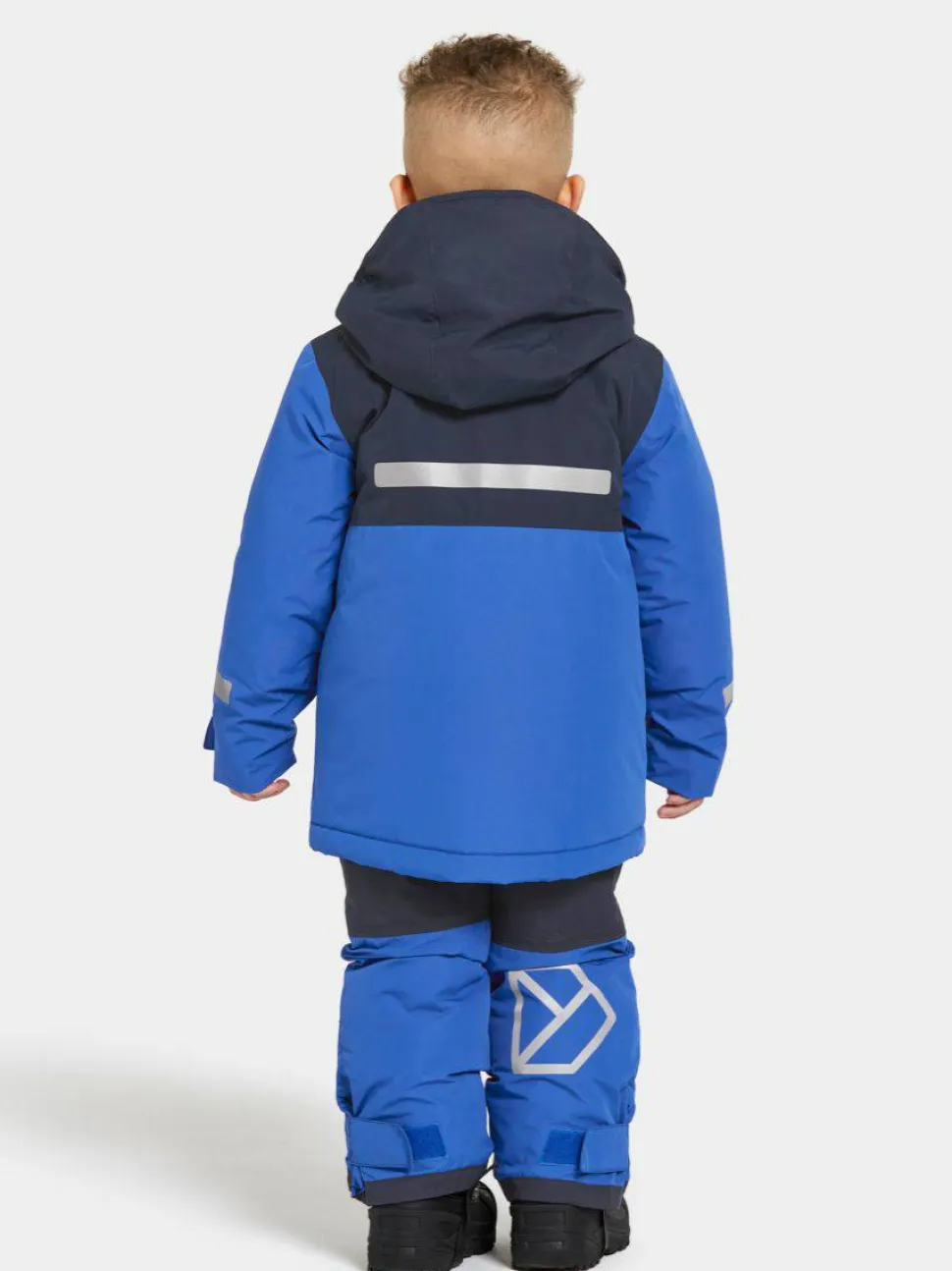 Didriksons Kids' Skare Set Caribbean Blue