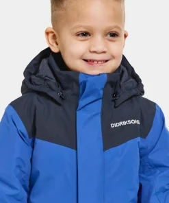 Didriksons Kids' Skare Set Caribbean Blue