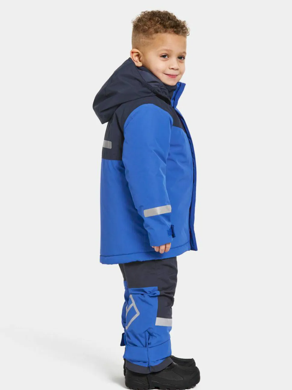 Didriksons Kids' Skare Set Caribbean Blue