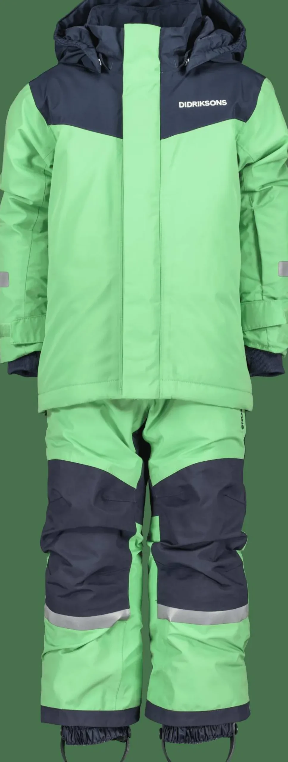 Didriksons Kids' Skare Set Dusty Lime Sale