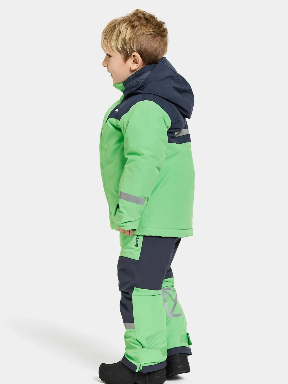 Didriksons Kids' Skare Set Dusty Lime Sale