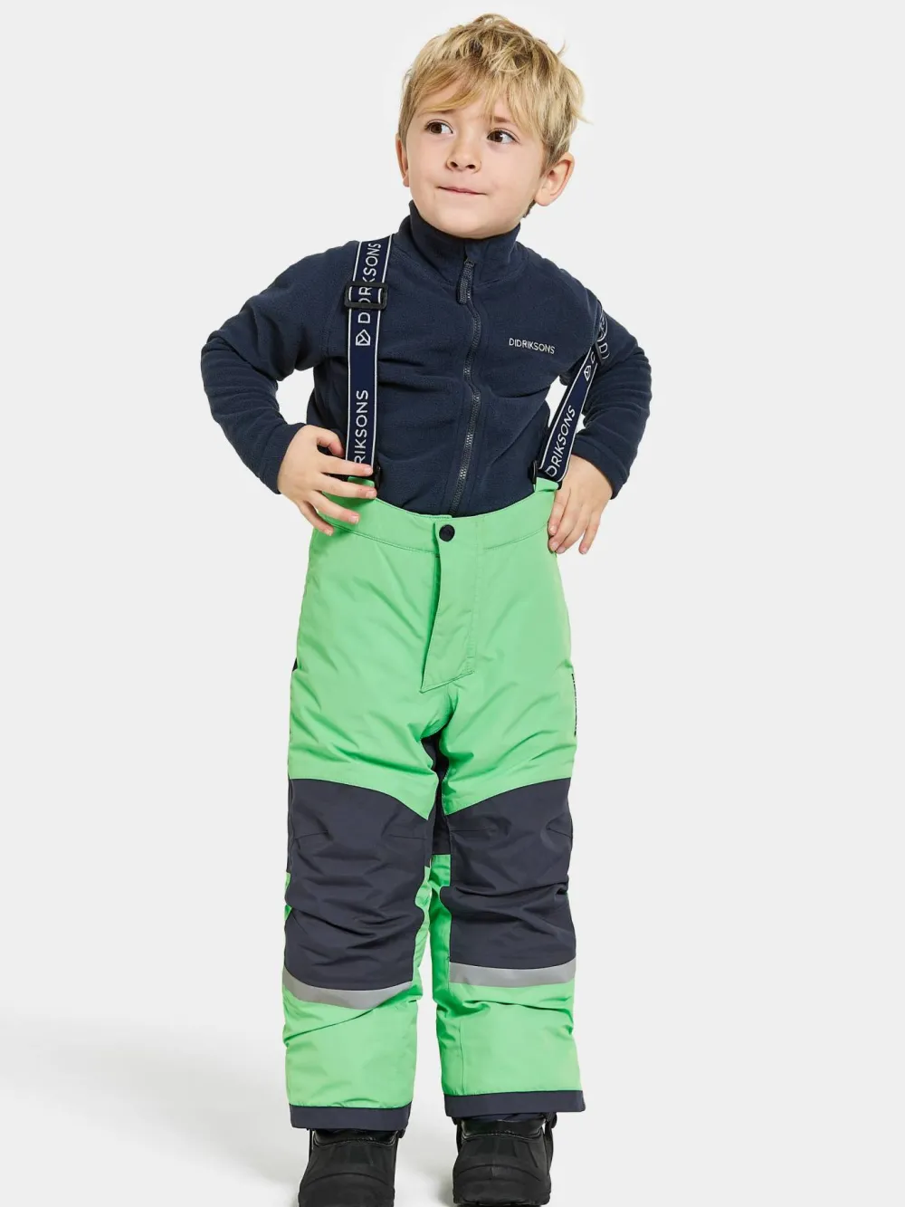 Didriksons Kids' Skare Set Dusty Lime Sale