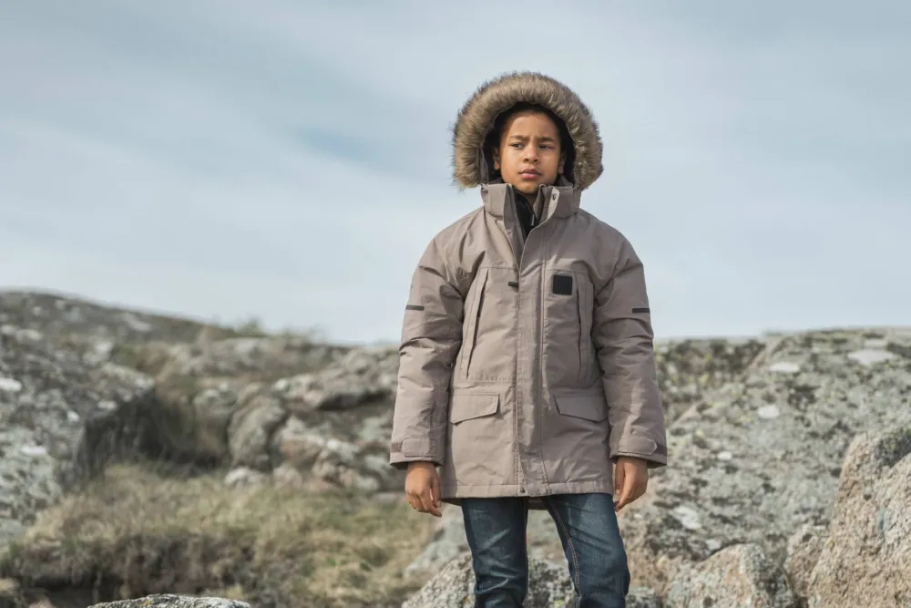 Online Kids' Sylvin Parka Barn Barnjackor & Västar