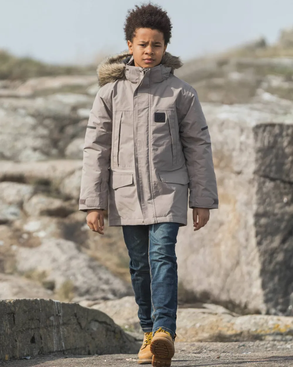 Online Kids' Sylvin Parka Barn Barnjackor & Västar