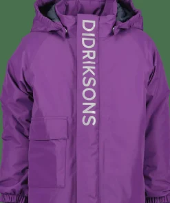 Didriksons Kids' Talvi Jacket Royal Purple