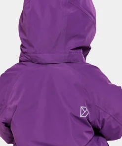 Didriksons Kids' Talvi Jacket Royal Purple