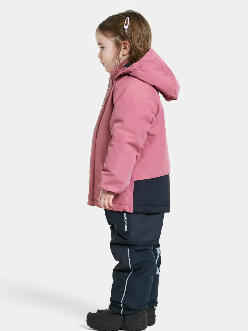 Didriksons Kids' Talvi Jacket Heather Pink