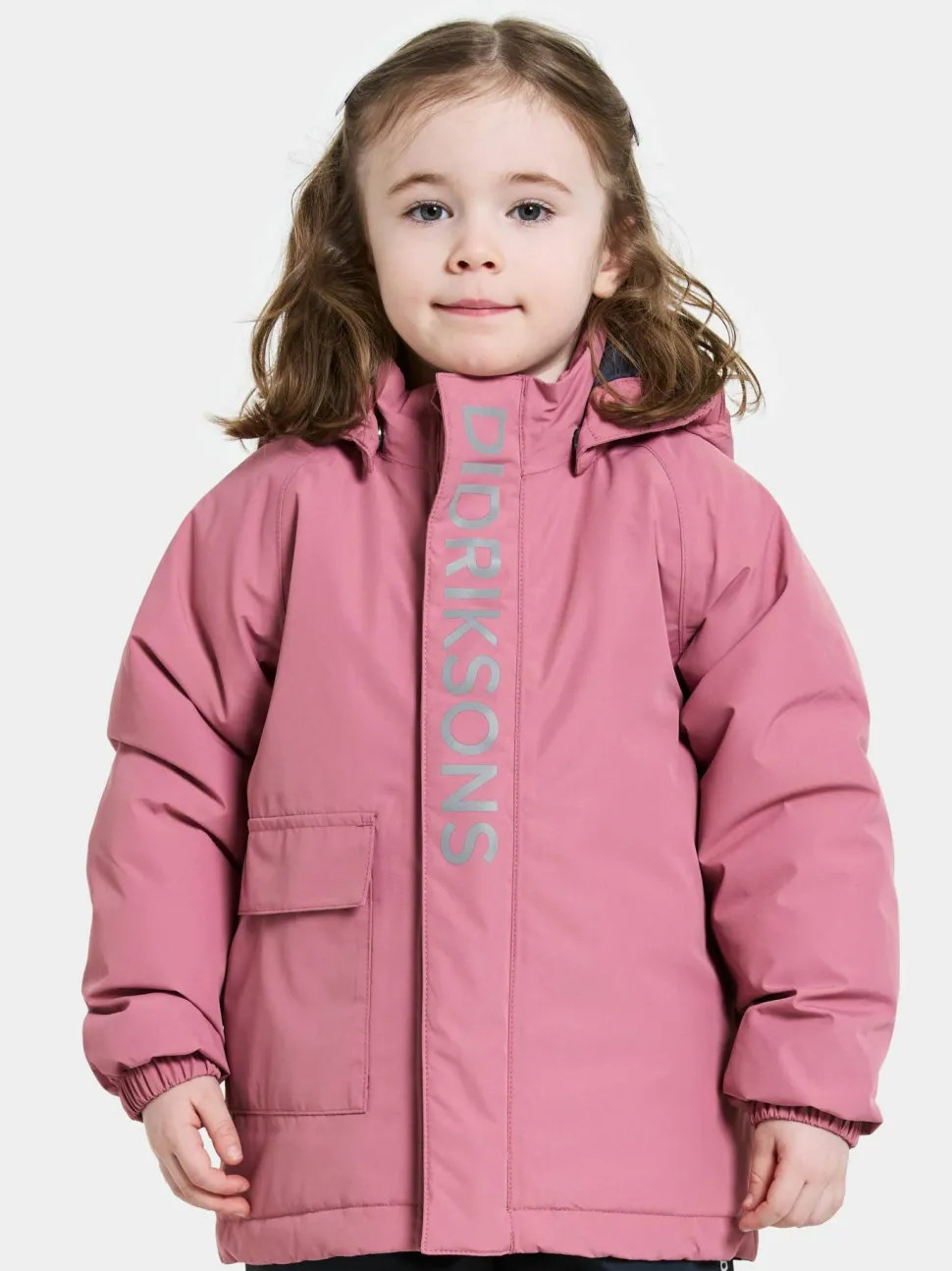 Didriksons Kids' Talvi Jacket Heather Pink