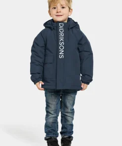 Didriksons Kids' Talvi Jacket Navy Outlet