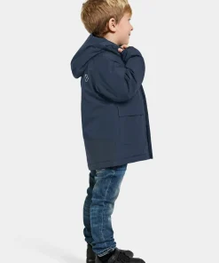 Didriksons Kids' Talvi Jacket Navy Outlet