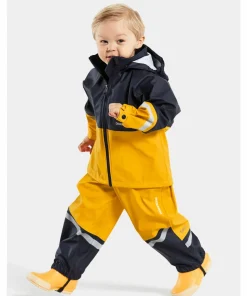 Didriksons Kids' Waterman C Set Oat Yellow Hot