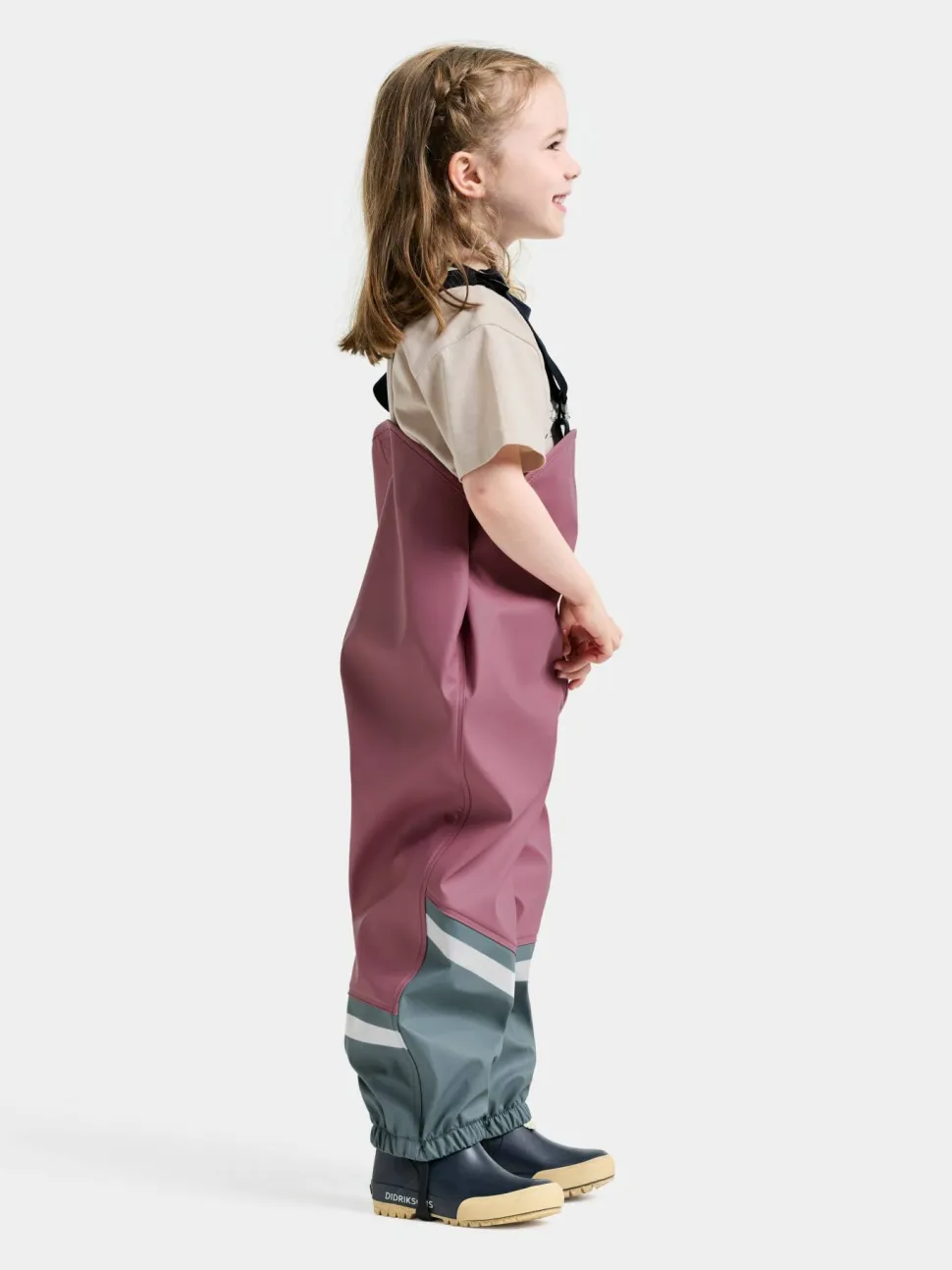Didriksons Kids' Waterman Set 12 Light Heather Pink