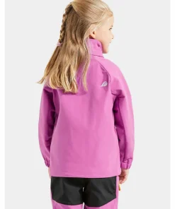 Didriksons Kids' Zea Stretch Jacket Radiant Purple Outlet