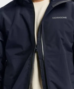 Didriksons Men's Dario Jacket 2 Dark Night Blue Outlet