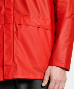 Didriksons Unisex Avon Jacket 2 Lava Red Best