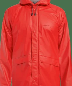 Didriksons Unisex Avon Jacket 2 Lava Red Best