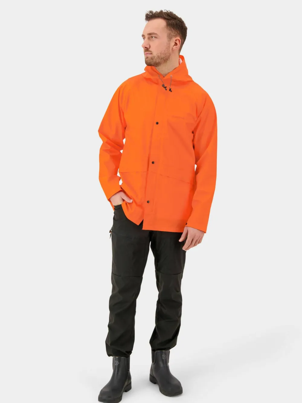Didriksons Unisex Avon Jacket 2 Flame Clearance