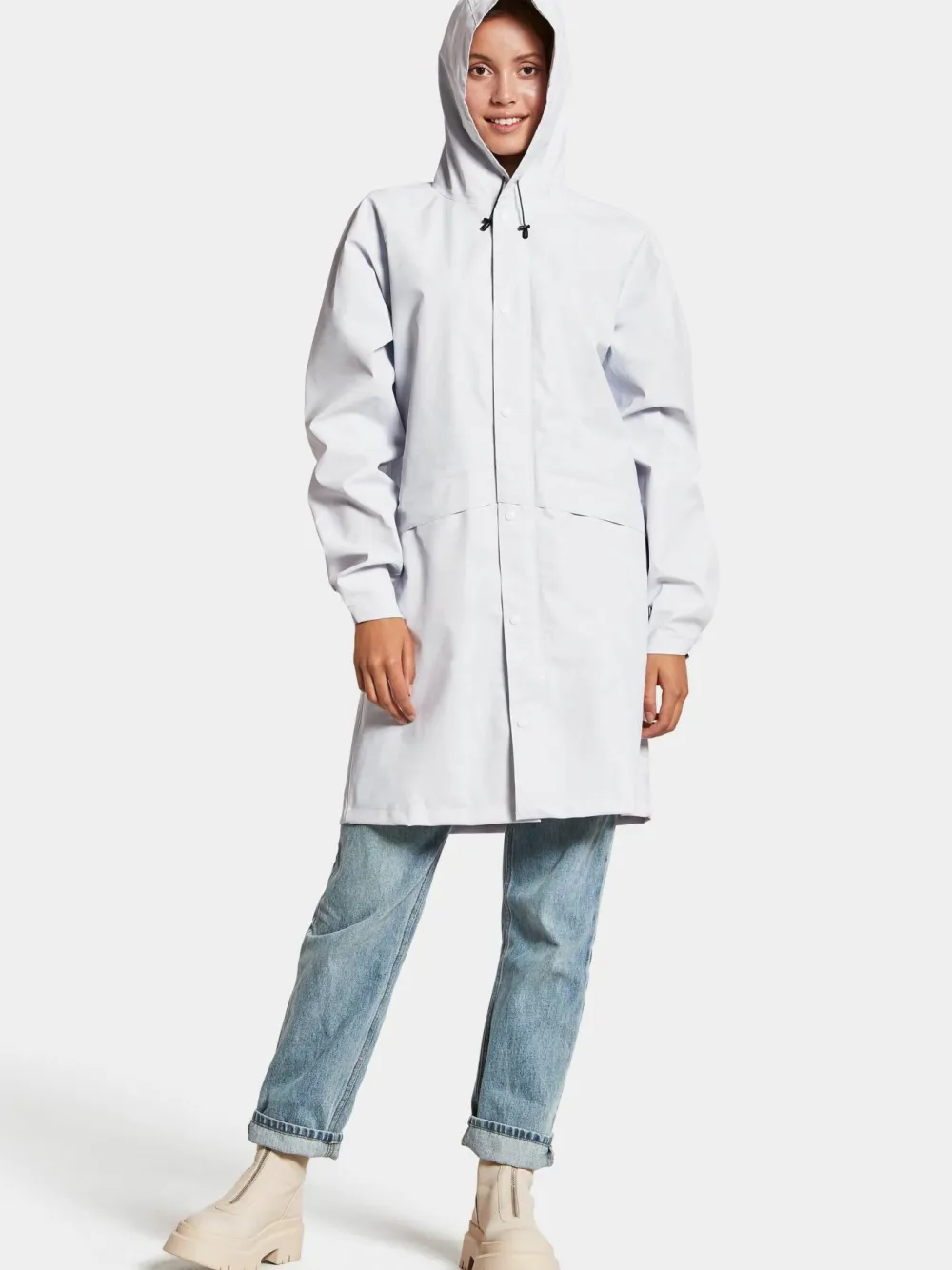 Didriksons Unisex Avon Parka Galon Snow white Best