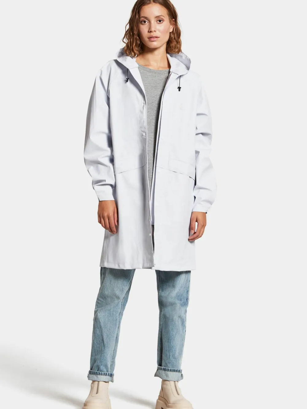 Didriksons Unisex Avon Parka Galon Snow white Best
