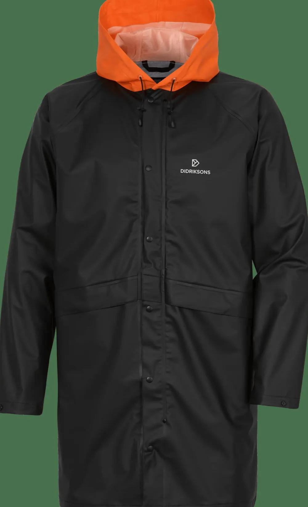Didriksons Unisex Avon Parka Galon Black/Flame
