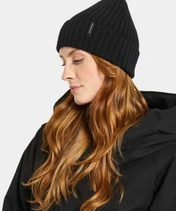 Didriksons Unisex Laken Beanie 3 Black Best