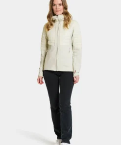 Didriksons Women's Annema Full Zip 6 Shell White