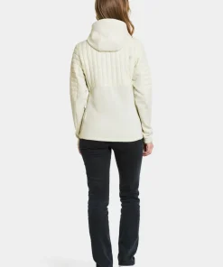 Didriksons Women's Annema Full Zip 6 Shell White