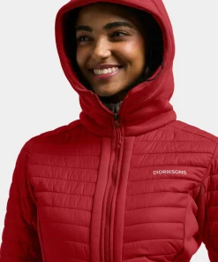 Didriksons Women's Annema Full Zip 6 Spring Red