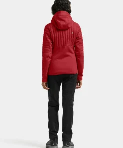 Didriksons Women's Annema Full Zip 6 Spring Red