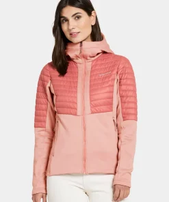 Didriksons Women's Annema Full Zip 6 Powder Pink