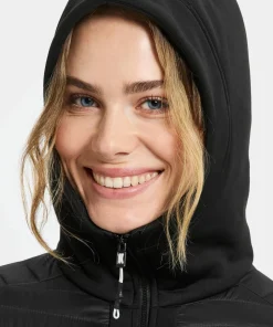 Didriksons Women's Annema Full Zip 6 Black