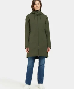 Didriksons Women's Bea Parka 6 Deep Green